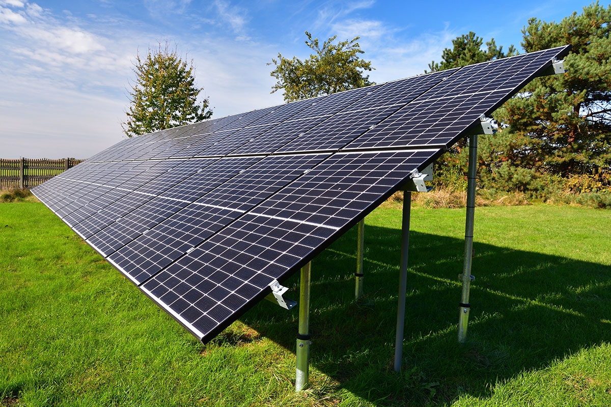 free standing solar panels