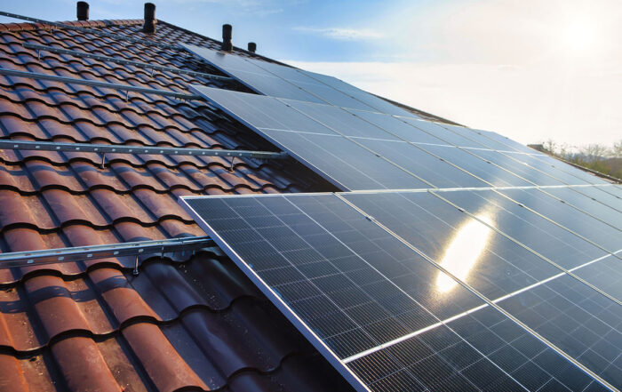 On a pitched roof solar panels can only be placed in the direction any given side is facing