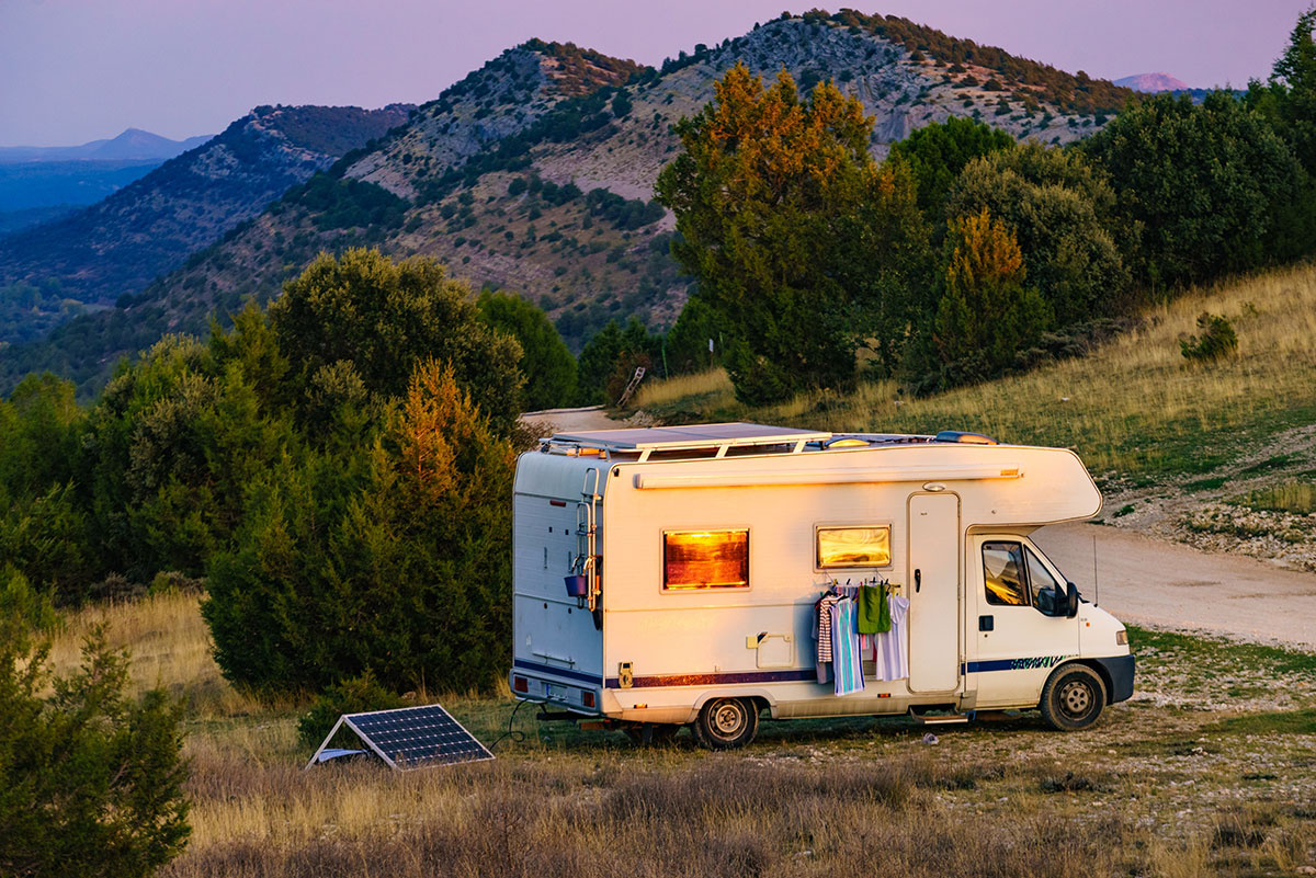 installing solar panels on your campervan