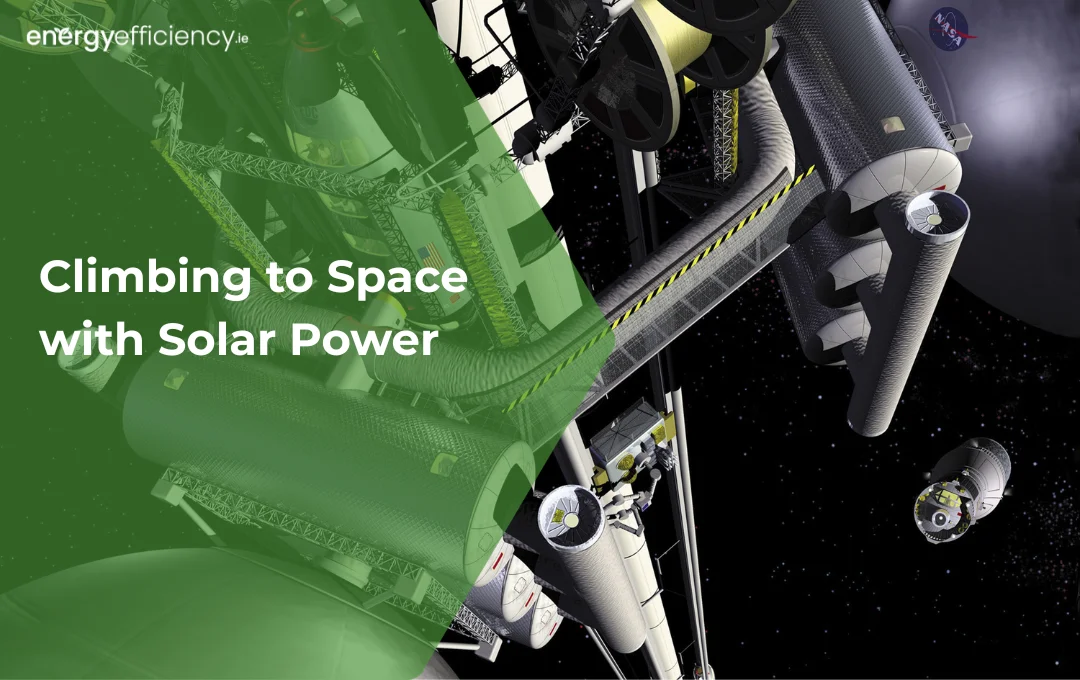 Could solar power be used for a space elevator?