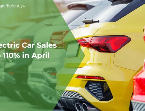 Electric Car Sales in April Up 110%