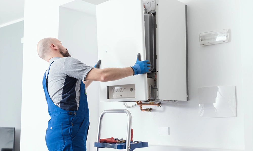 Gas Boilers Guide Gas boiler inspection in a home